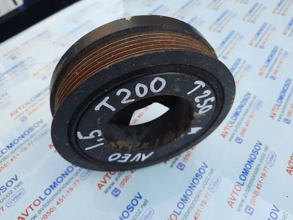 Шкив Коленвала Chevrolet Aveo Шевроле Aвео Т200, Т-250 GM 96336264 Дніпро - зображення 1