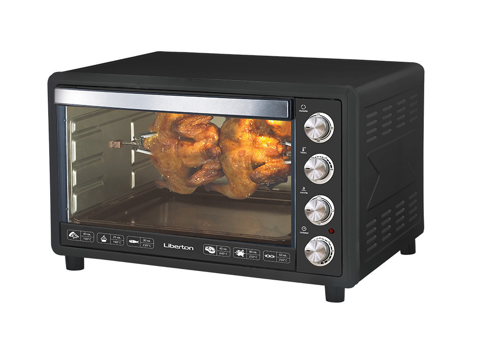 Электропечь Liberton LEO-651-Graphite 65 л Київ - зображення 1