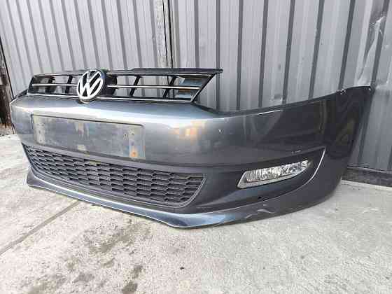Бампер передний Volkswagen Polo 2014-2017 (6R807221R) Ковель