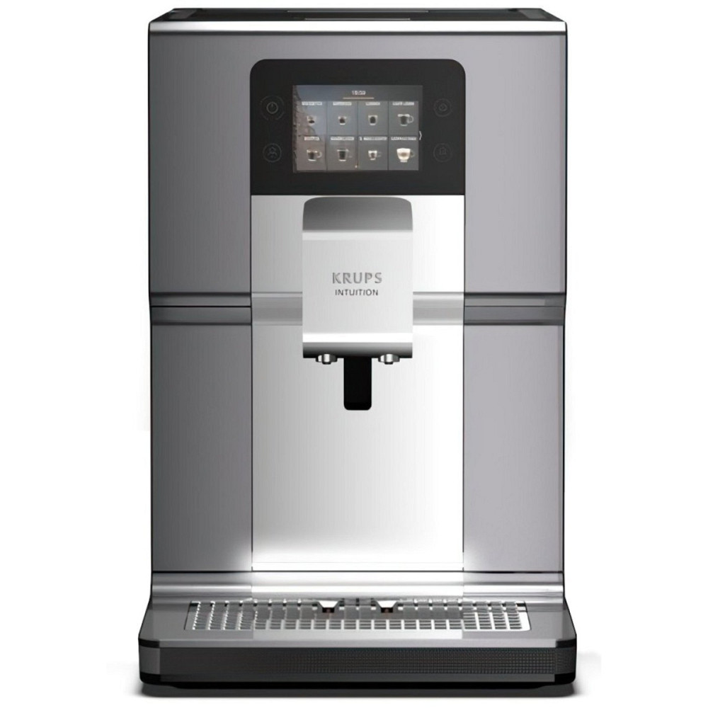 Кофемашина Krups Intuition PreferenСe EA875E10 15 бар серебристая Київ - зображення 2