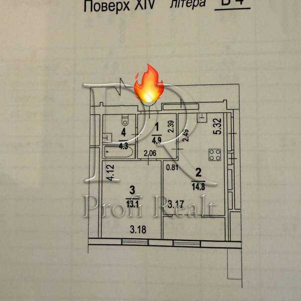 продажа 1-к квартира Киев, Голосеевский, 71000 $ Киев - изображение 3