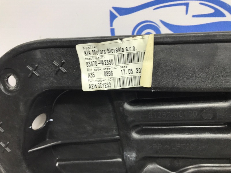 Стеклоподъемник задний левый Kia Ceed JD 1.6 DIESEL D4FB 2012 (б/у) Київ - зображення 4