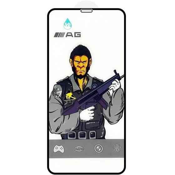 Защитное стекло 5D Anti-static Matte (тех.пак) для Apple iPhone 12 Pro / 12 (6.1") Херсон