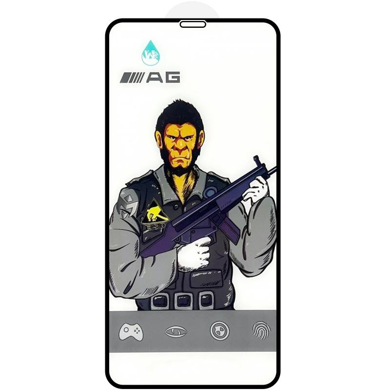 Защитное стекло 5D Anti-static Matte (тех.пак) для Apple iPhone 12 Pro / 12 (6.1") Херсон - зображення 3