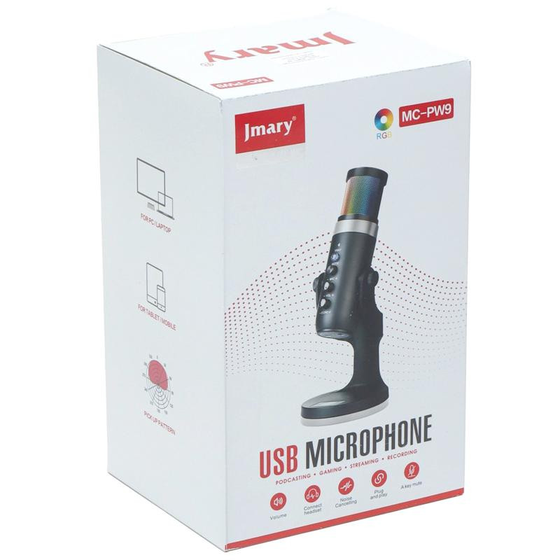 Микрофон конденсаторный для гейминга JMARY MC-PW9 Херсон - изображение 4