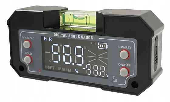 Цифровой многофункциональный угломер-уровень (4х90°, 2 магнита) PROTESTER 5346 Харків