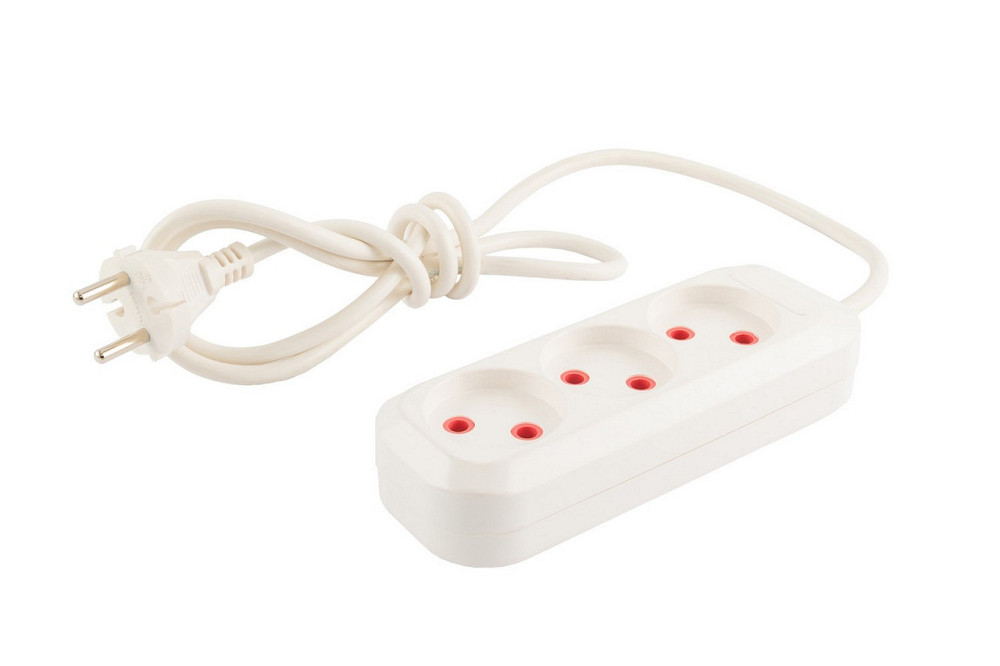 Удлинитель ГОСПОДАР 3 р 1.5 м 2х1.0 мм² 10 А 250 V 94-0049 Харьков - изображение 1