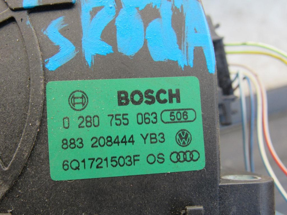 Педаль газа Skoda Fabia 2007-2014 (0280755063) Ковель - изображение 2