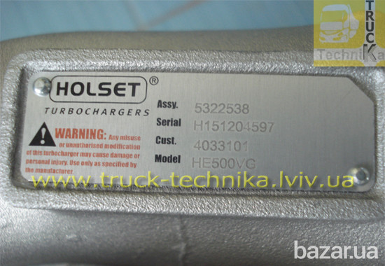 Турбина турбокомпрессор Iveco Eurotrakker Trakker Cursor Львів - зображення 5