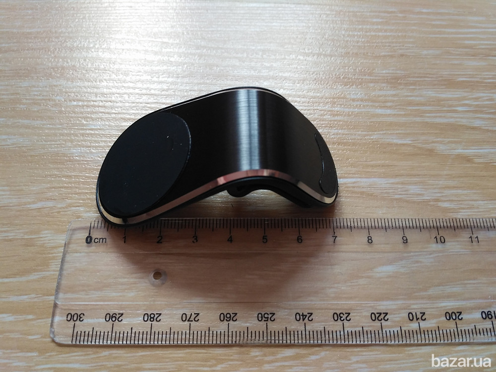 Магнитный Чёрный держатель для телефона в авто на решетку воздуховода Борисполь - изображение 5