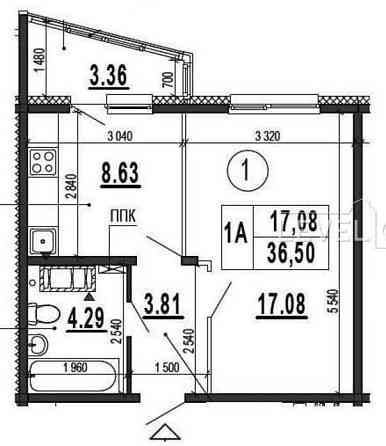 продажа 1-к квартира Киев, Дарницкий, 48000 $ Киев