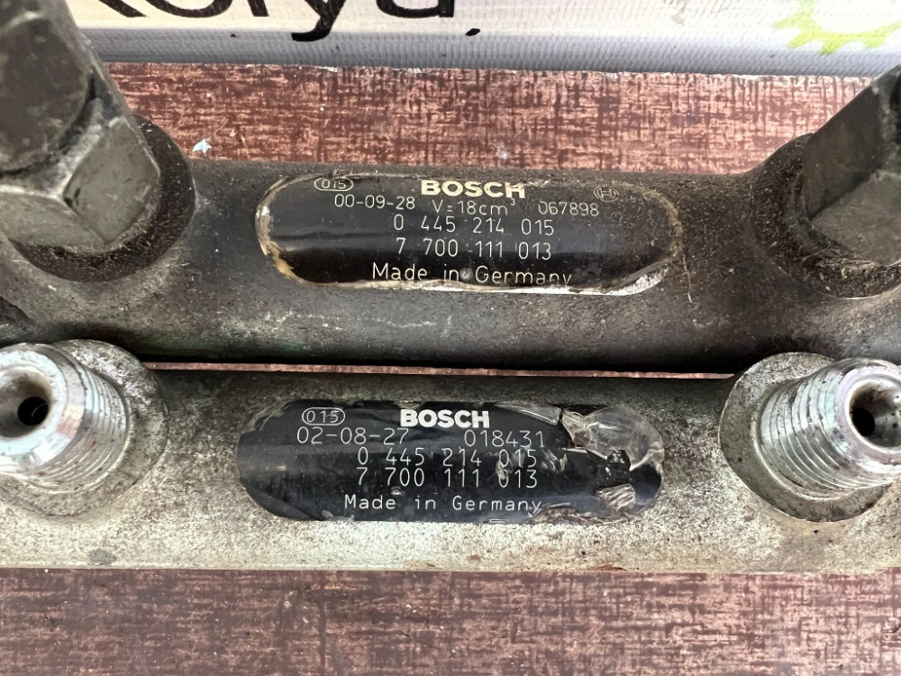 Топливная рейка (рампа форсунок) Renault Trafic 1.9 dci 2001-2006 (0445214015) Ковель - зображення 2