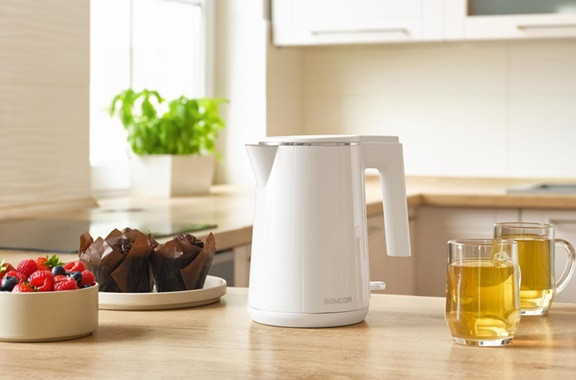 Электрочайник Sencor SWK 0155WH 1 л белый Київ - зображення 6