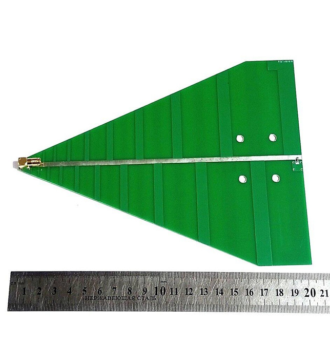 Антенна направленная 50kHz-6300MHz 7dBi, до 40W, SMA-female, 200х150х1 мм (10973) Днепр - изображение 10