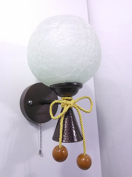 Бра настінна B9150/1 Коричневий 22х15х18 см. Київ - зображення 1