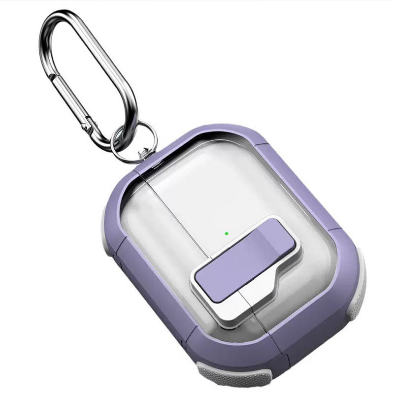 Футляр противоударный Locking Button для наушников Airpods Pro Херсон - изображение 5