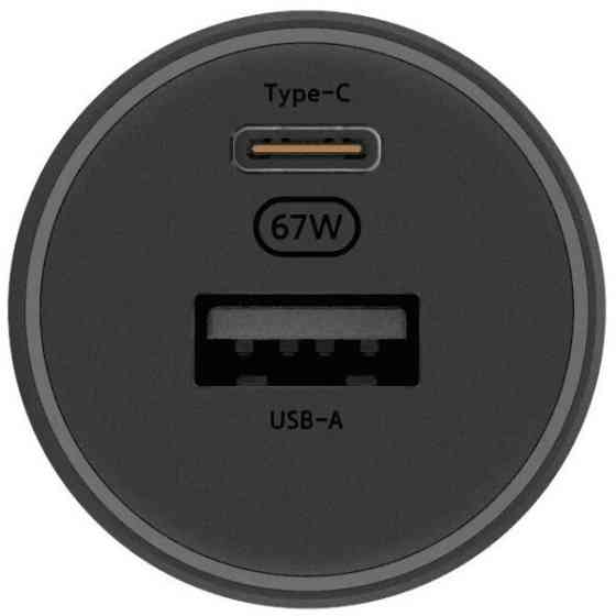 Автомобільний зарядний пристрій Xiaomi 67W Car Charger USB/Type-C Black (BHR6814GL) Харьков
