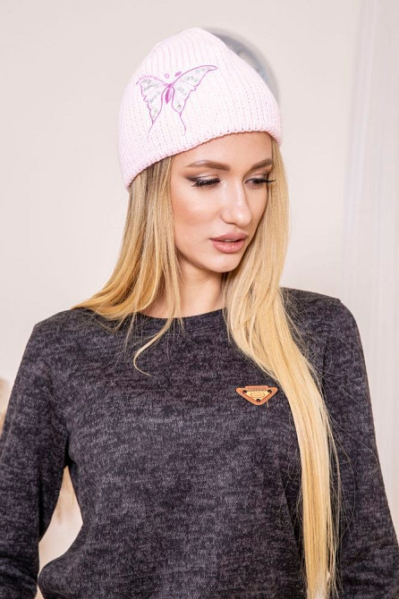 шапка вязана "kamea" Киев - изображение 5