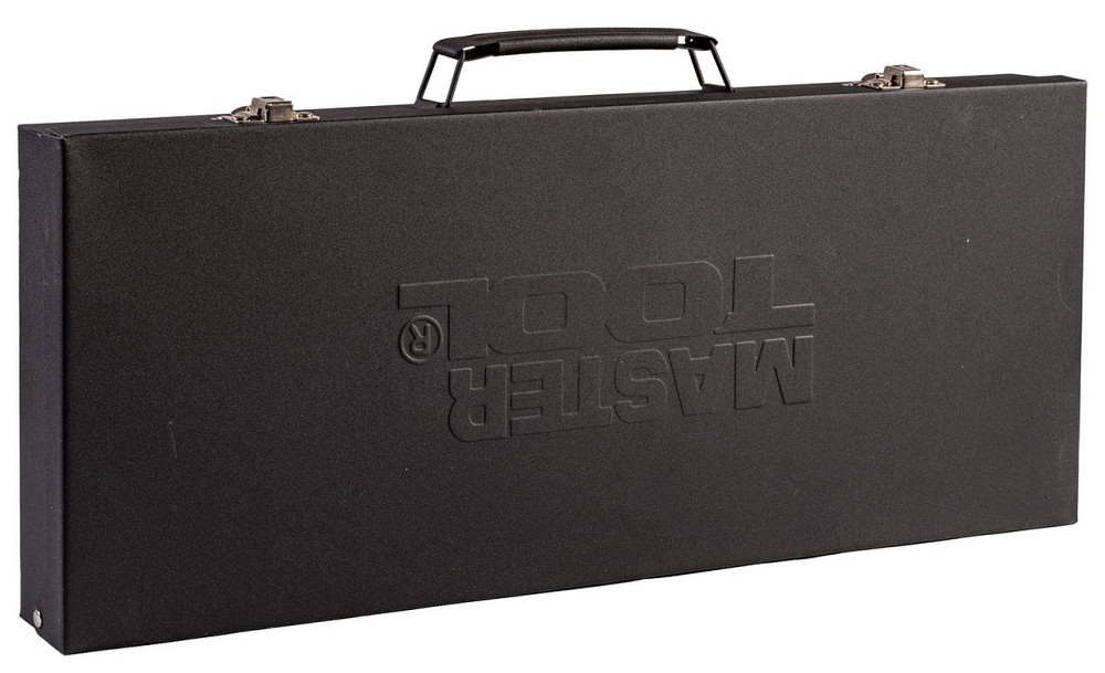 Набор инструментов MASTERTOOL PROFI ½" 26 шт 8-32 мм телескопическая трещотка CrV50BV30 металлически Харків - зображення 8