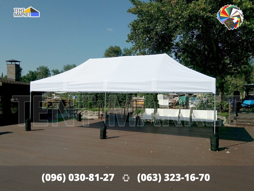 Шатер розсувний 8х4 розкладний намет трансформер. Розсувні Шатри палатки Виготовлення Пошиття Продаж Запоріжжя - зображення 1