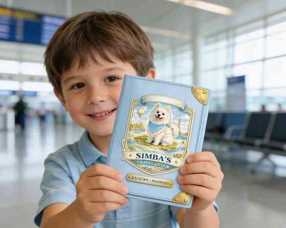Дитячий паспорт мандрівника для дітей 4+ Simba’s Travel Club, 12 сторінок Черкассы