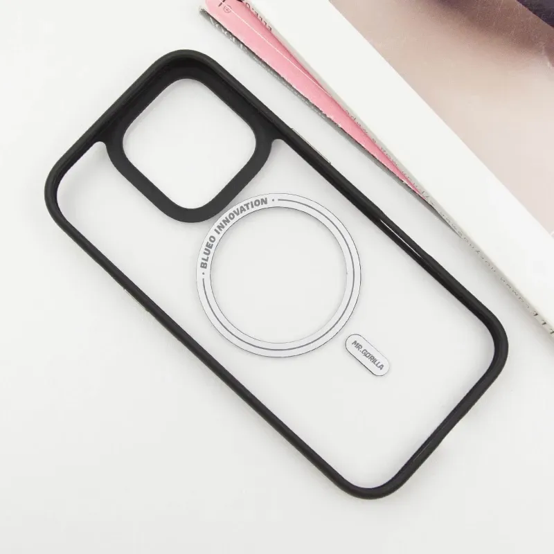 TPU+PC чехол Blueo Skin Friendly Frosted with MagSafe для Apple iPhone 16 Pro Max (6.9") Херсон - изображение 11