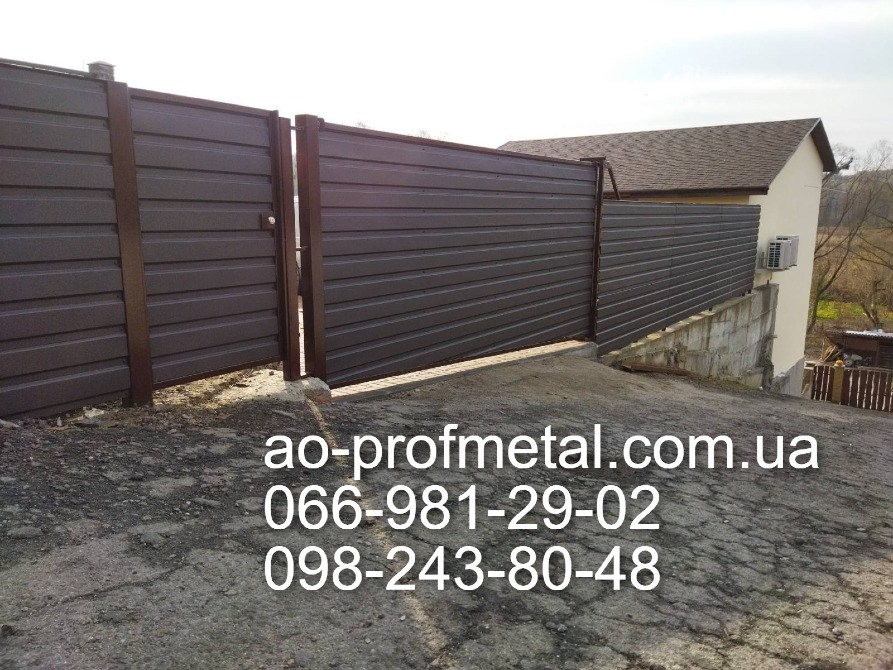 Ворота калитка установка под ключ. Киев - изображение 1