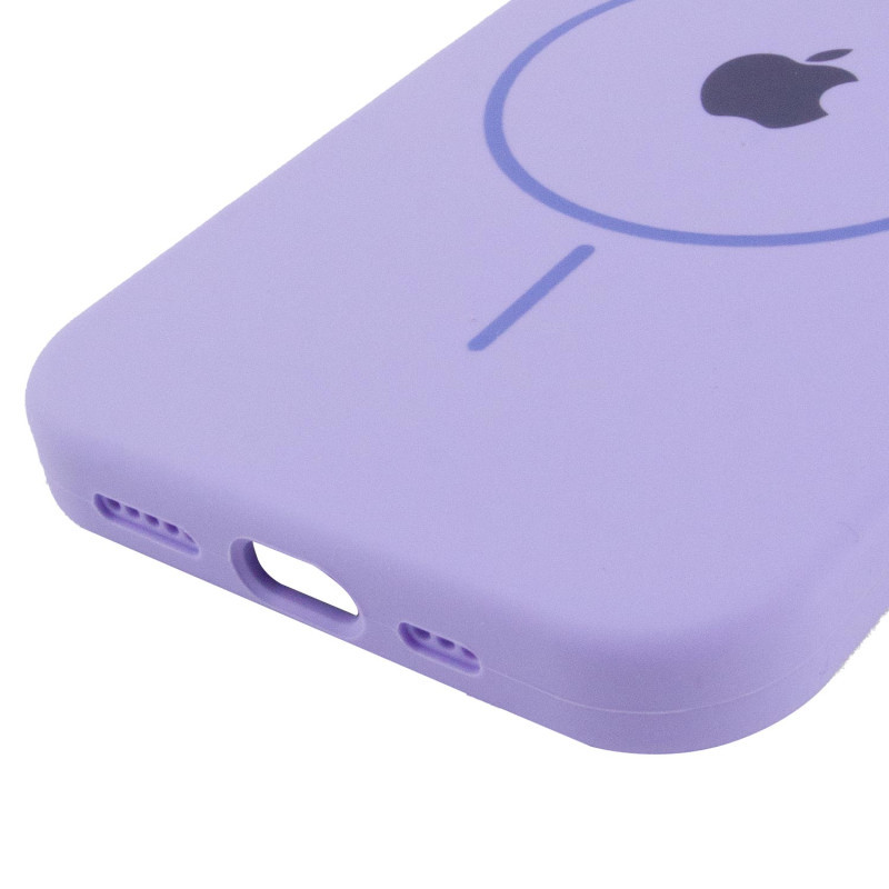 Чехол Silicone Case Full Protective (AA) with MagSafe для Apple iPhone 15 Plus (6.7") Херсон - изображение 5