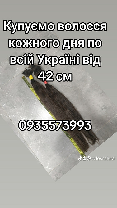 Продать волосы, продати волосся дорого по всій Україні від 42 см -0935573993 Київ - зображення 1