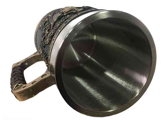 Чашка 3 Череп пивная кружка с Гербом Крылатого Черепа Киев