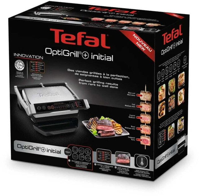 Электрогриль Tefal OptiGrill GC706D34 2000 Вт серебристый Київ - зображення 6