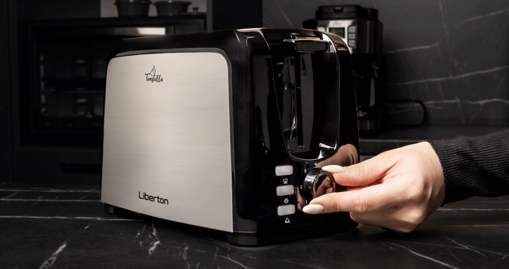 Тостер Liberton LET-5702 750 Вт серебристый Киев - изображение 1