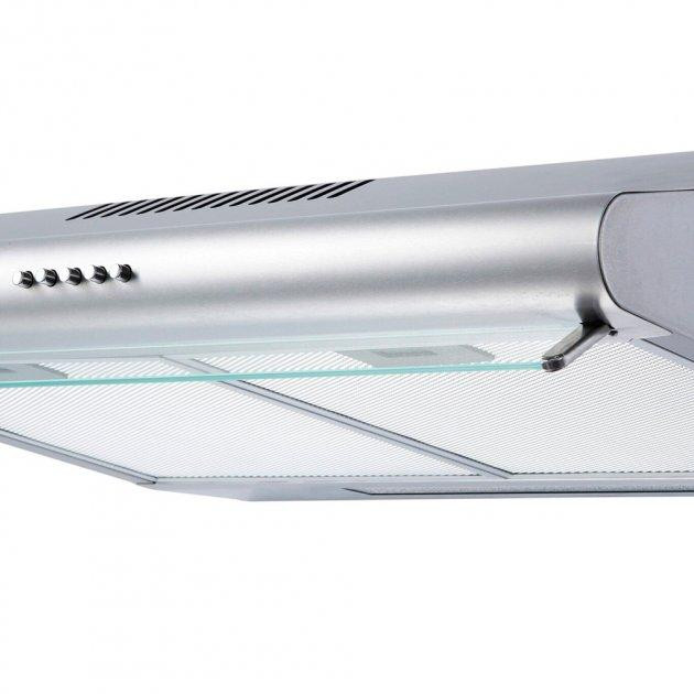 Вытяжка кухонная настенная Grunhelm GVP 251 I со стеклом (400 м3/ч, нержавеющая сталь) 128663 Київ - зображення 2