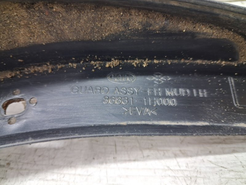 Брызговик передний Kia Ceed ED 1.6 DIESEL D4FB 2006 лев. (б/у) Киев - изображение 4