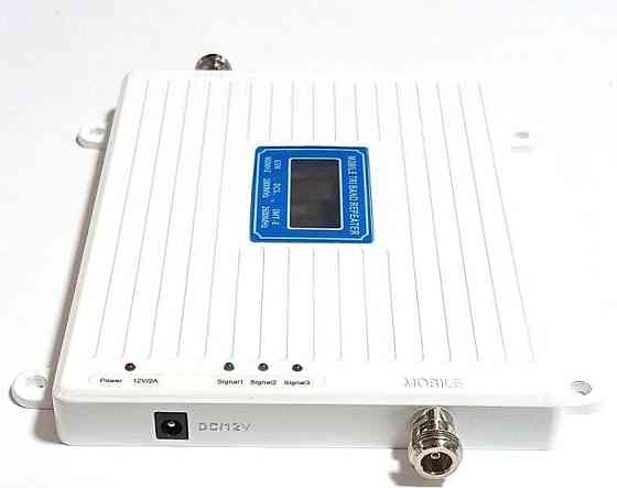 Усилитель голосовой связи и интернета трехдиапазонный KD-2065 900/1800/2600 МГц, 500-600 кв. м. Дніпро