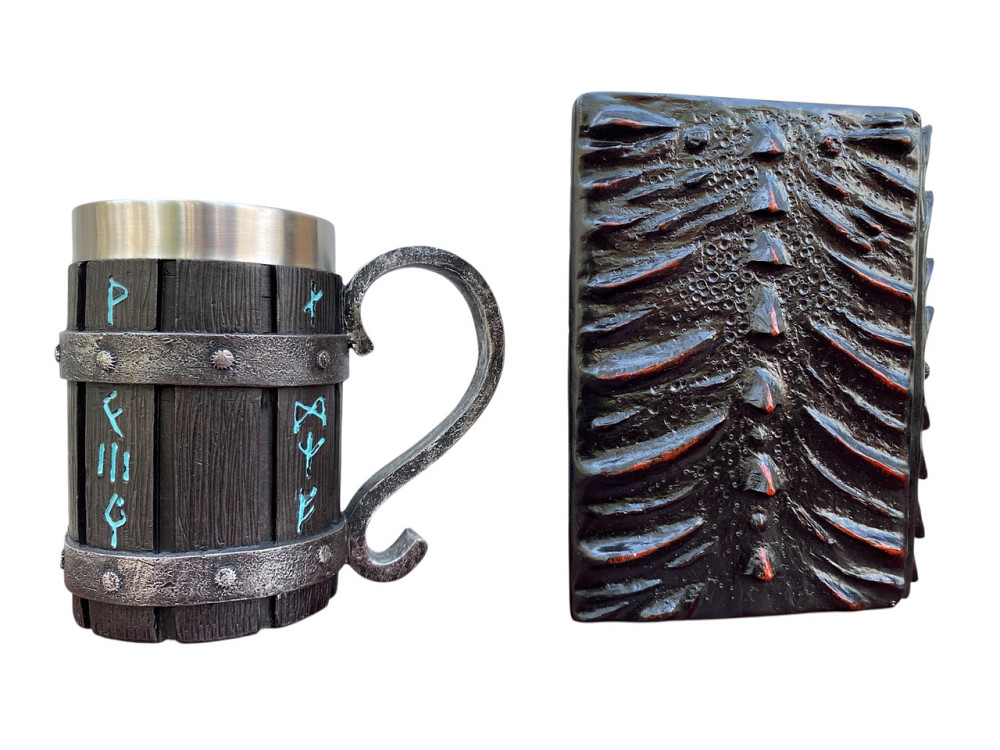 Подарочный набор Кухоль 3 Скандинавские Руны и Блокнот 3 «Око Пламинного Дракона» Київ - зображення 4