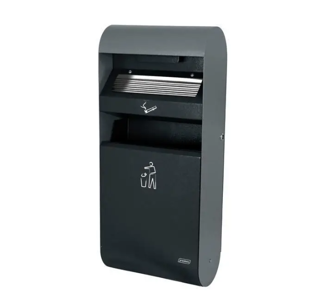 Прямоугольная пепельница Probbax 17л Темно-серая Київ - зображення 1