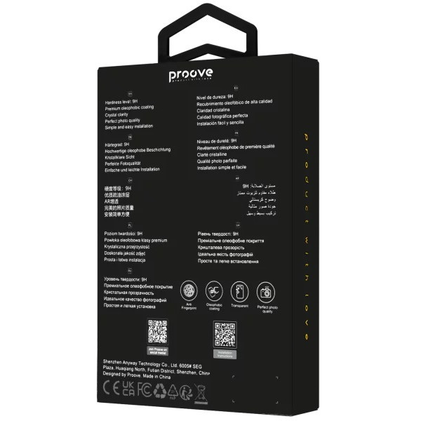 Захисне скло для камери Proove Achilles для iPhone 17 Pro Cosmic Orange (CPPAFM17P030) Харків - зображення 2