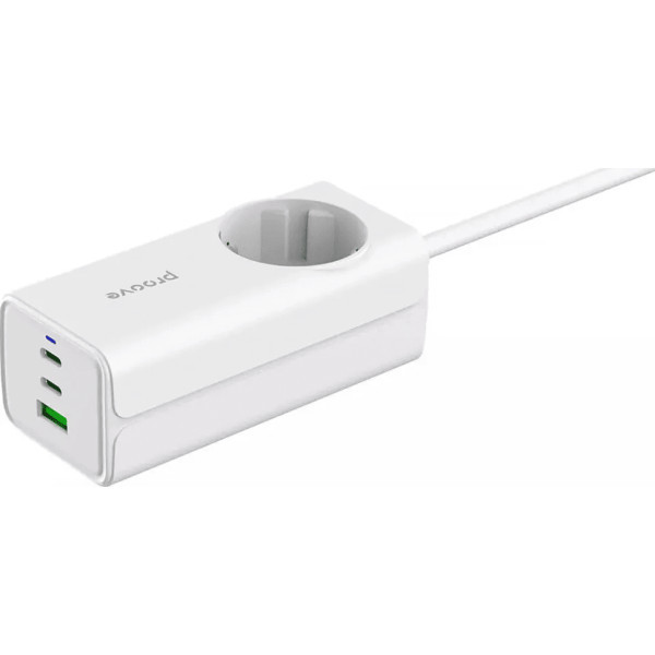 Фільтр живлення Proove Power Strip PD-02 65W (2 Type-C + 1USB) White (PSP165210001) Харків - зображення 3