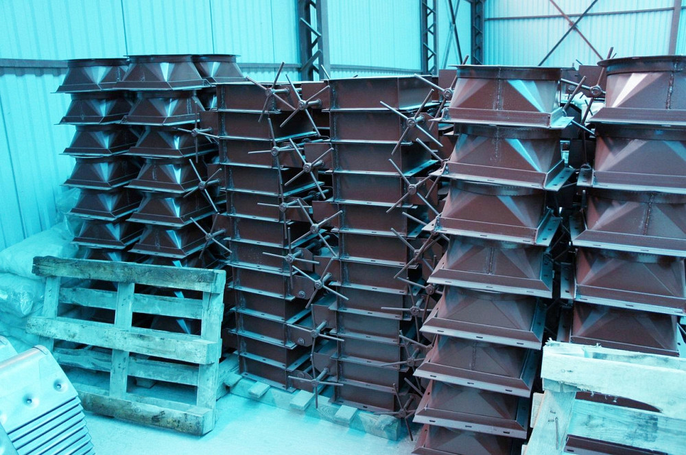 Патрубок переходной 300х300 х д. 300 мм СП9 элеваторного самотека , нория Киев - изображение 1