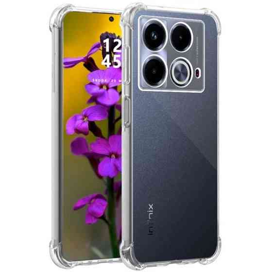 TPU чехол GETMAN Ease logo усиленные углы Full Camera для Infinix Note 40 4G Херсон