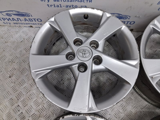 Диски титан комплект R16 Toyota Auris E150 1.6 БЕНЗИН 1ZRFAE 2006 (б/у) Київ - зображення 2