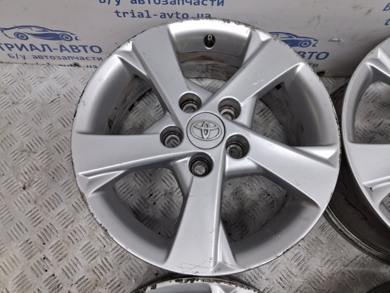 Диски титан комплект R16 Toyota Auris 2006-2012 4261102C50 (Арт. 64125) Київ - зображення 2