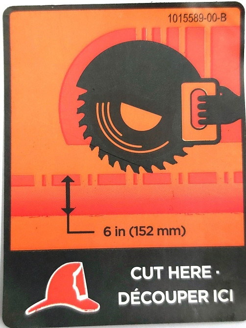 1Этикетка для спасателей Tesla model S 60 1015589-00-B Киев - изображение 1