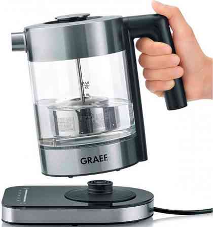 Электрочайник GRAEF WK350EU 1 л серебристый Киев