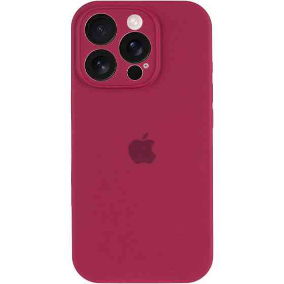 Чехол Silicone Case Full Camera Protective (AA) для Apple iPhone 16 Pro (6.3") Херсон