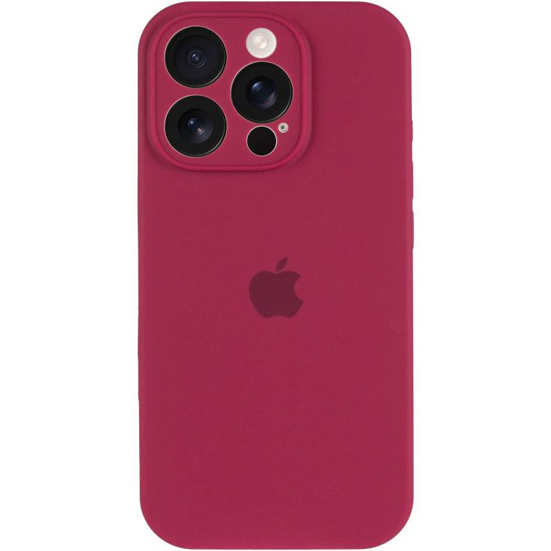 Чехол Silicone Case Full Camera Protective (AA) для Apple iPhone 16 Pro (6.3") Херсон - зображення 3