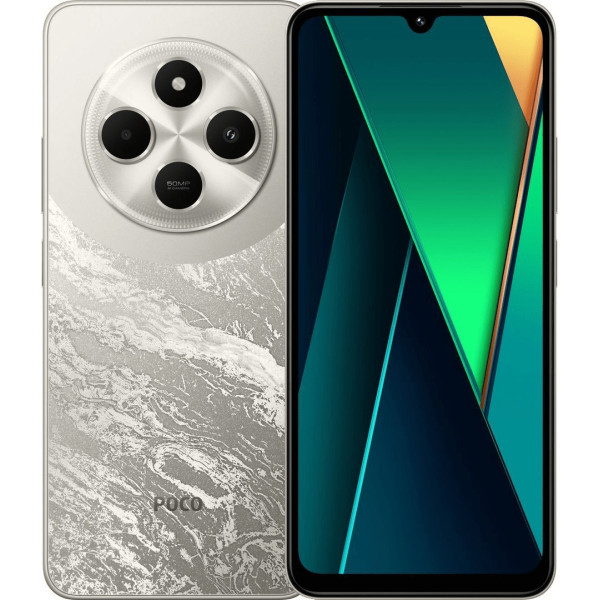 Смартфон Xiaomi Poco C75 6/128GB NFC Gold (No Adapter) Global (Код товару:40824) Харків - зображення 1