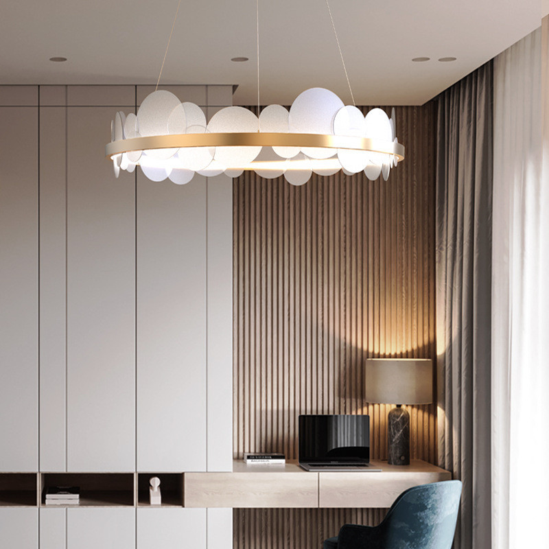 Люстра стельова LED D1005/800-k Бронза 20-120х80х80 см. Київ - зображення 1