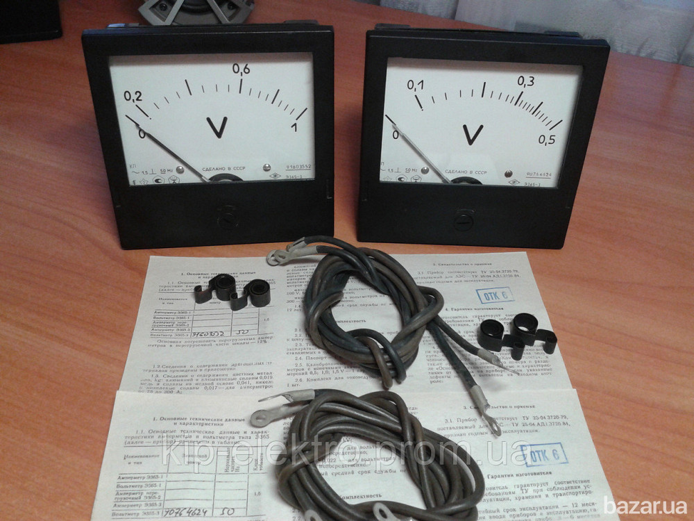 Вольтметр щитовой Э365-3 и Э365.1-3 (Э-365, Э365, Э 365, Э-365-3, Э365.3,  Е365-3, Е365, Е-365, Е365 Киев - изображение 3